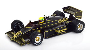 ~j`vX 1/18 [^X m[ 97T |gKGP 1985 Senna C^C fJ[ hCo[tBMAtMinichamps 1:18 Lotus Renault 97T GP Portugal 1985 Senna with rain tyres Decals and driver figure