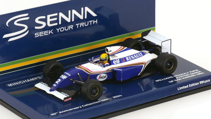 楽天市場】ミニチャンプス 1/43 ウィリアムズ ルノー FW16 サンマリノ 