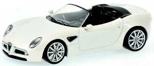 ~j`vX 1/64 At@I 8C yeBcBI[l XpC_[ zCg 2008Minichamps 1:64 Alfa Romeo 8C COMPETIZIONE SPIDER 2008 WHITE