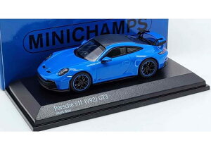 ~j`vX 1/64 |VF 911 GT3 (992) 2021 V[Nu[Minichamps 1:64 PORSCHE 911 GT3 (992) 2021 SHARK BLUE
