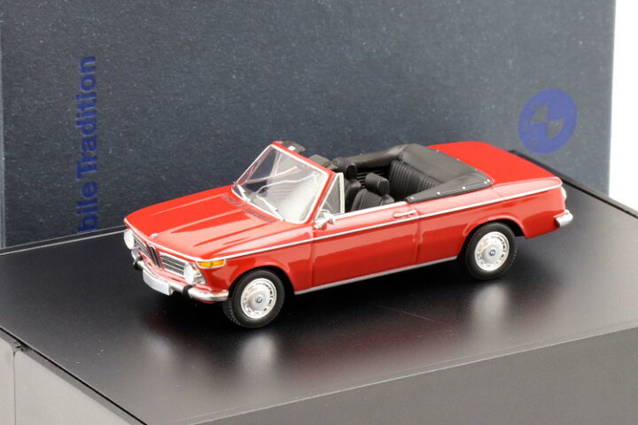 楽天市場】ミニチャンプス 1/43 BMW 1600 コンバーチブル レッド 