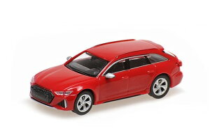 ~j`vX 1/87 AEfB RS 6 Aog/C8 2019 bh^bNMinichamps 1:87 Audi RS 6 Avant/C8 2019 red metallic