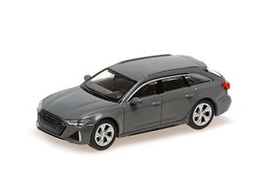 ~j`vX 1/87 AEfB RS 4 Aog/C8 2019 O[Minichamps 1:87 Audi RS 6 Avant/C8 2019 grey
