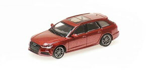 �~�j�`�����v�X 1/87 �A�E�f�B A6 �A�o���g 2018 ���b�h���^���b�NMinichamps 1:87 Audi A6 Avant built in 2018 in red metallic