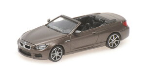 �~�j�`�����v�X 1/87 BMW M6 �R���o�[�`�u�� 2015 �u���[���^���b�NMinichamps 1:87 BMW M6 convertible year 2015 blue metallic