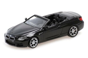 �~�j�`�����v�X 1/87 BMW M6 �R���o�[�`�u�� 2015 �u���b�N���^���b�NMinichamps 1:87 BMW M6 convertible year 2015 black metallic