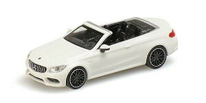 ~j`vX 1/87 ZfXxc AMG C63 JuI 2019 zCgMinichamps 1:87 Mercedes-Benz AMG C63 Cabrio built in 2019 in white