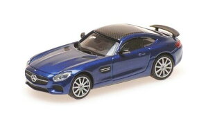 ~j`vX 1/87 ZfXxc AMG GTS N[y 2015 u[^bNMinichamps 1:87 Mercedes-Benz AMG GTS Coupe year 2015 blue metallic