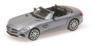 ~j`vX 1/87 ZfXxc AMG GT [hX^[ 2015 }bgO[Minichamps 1:87 Mercedes-Benz AMG GT Roadster built in 2015 matt gray