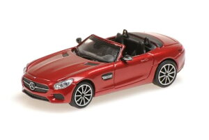 ~j`vX 1/87 ZfXxc AMG GT [hX^[ 2015 bh^bNMinichamps 1:87 Mercedes-Benz AMG GT Roadster year 2015 red metallic