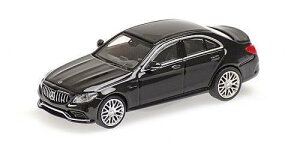 ~j`vX 1/87 ZfXxc AMG C63 W 2019 ubN^bNMinichamps 1:87 Mercedes-Benz AMG C63 Limousine built in 2019 black metallic