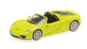 �~�j�`�����v�X 1/87 �|���V�F 918 �X�p�C�_�[ 2015 ���C�g�O���[��Minichamps 1:87 Porsche 918 Spyder year 2015 light green