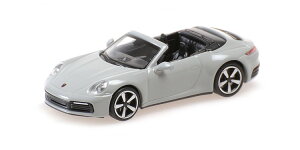 ~j`vX 1/87 |VF 911 J 4S JuI 2019 CgO[Minichamps 1:87 Porsche 911 Carrera 4S Cabriolet year 2019 light gray