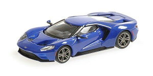 ~j`vX 1/87 tH[h GT X|[cJ[ 2018 u[^bNMinichamps 1/87 FORD GT sports car built in 2018 blue metallic
