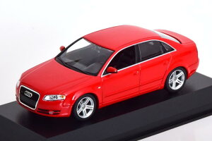 ~j`vX 1/43 AEfB A4 T[ 2004 bh }LV`vX RNVMinichamps 1:43 Audi A4 Saloon 2004 red Maxichamps Collection