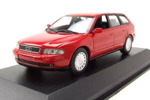 ~j`vX 1/43 AEfBA4 Aog 1995N bhMinichamps 1:43 Audi A4 Avant year 1995 red