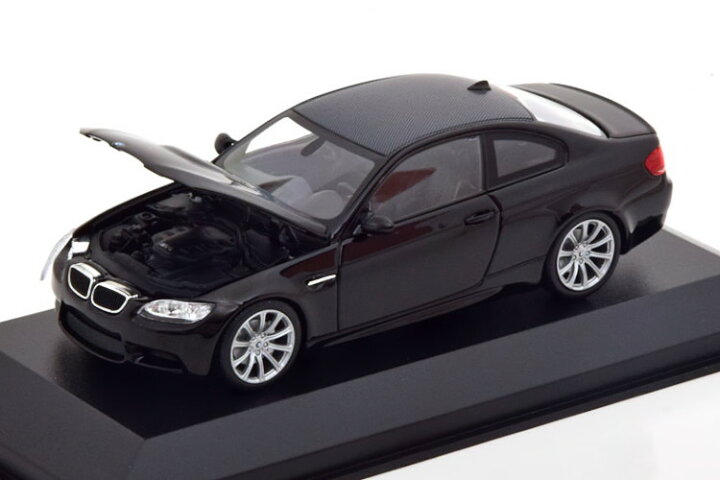 楽天市場】ミニチャンプス 1/43 BMW M3 E92 2008 ブラック マキシ 