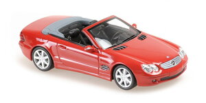 ~j`vX 1/43 ZfXExc SLNX (R230) 2001 bhMinichamps 1:43 Mercedes-Benz SL-CLASS (R230) 2001 RED