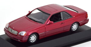 ~j`vX 1/43 ZfXExc 600 SEC (C140) 1992 bh^bN }LV`vXRNVMinichamps 1:43 Mercedes 600 SEC (C140) 1992 lightred-metallic Maxichamps Collection