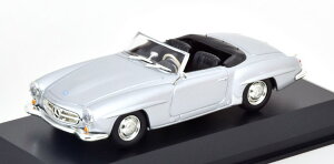 ~j`vX 1/43 ZfX 190 SL W121 [hX^[ 1955 Vo[ }LVVvX RNVMinichamps 1:43 Mercedes 190 SL W121 Roadster 1955 silver Maxichamps Collection