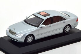 ミニチャンプス 1/43 メルセデス Sクラス V220 1998 シルバー マキシチャンプス コレクションMinichamps 1:43 Mercedes S-Klasse V220 1998 silver Maxichamps Collection