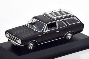 ~j`vX 1/43 Iy Rg C Lo 1968 ubN }LV`vX RNVMinichamps 1:43 Opel Rekord C Caravan 1968 black Maxichamps Collection