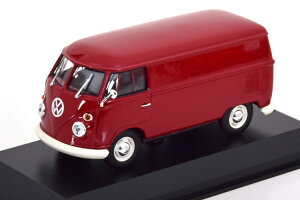 �~�j�`�����v�X 1/43 �t�H���N�X���[�Q�� T1 �f���o���[ �o�� 1963 ���b�h �}�L�V�`�����v�X�R���N�V���� Minichamps 1:43 VW T1 delivery van 1963 red Maxichamps Collection