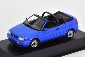 ~j`vX 1/43 tHNX[Q St 3 MK3 Ro[`u 1997 u[ }LV`vXRNVMinichamps 1:43 VW Golf 3 MK3 Convertible 1997 blue Maxichamps Collection