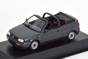 ~j`vX 1/43 tHNX[Q St 3 MK3 Ro[`u 1997 _[NO[^bN }LV`vXRNVMinichamps 1:43 VW Golf 3 MK3 Convertible 1997 darkgrey-metallic Maxichamps Collec