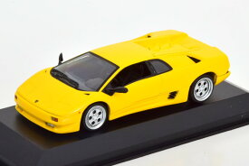 ミニチャンプス 1/43 ランボルギーニ ディアブロ 1994 イエロー マキシチャンプス コレクションMinichamps 1:43 Lamborghini Diablo 1994 yellow Maxichamps Collection