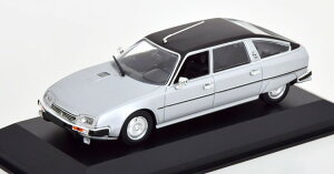 �~�j�`�����v�X 1/43 �V�g���G�� CX �v���X�e�[�W 1980 �V���o�[/�u���b�N �}�L�V�`�����v�X�R���N�V����Minichamps 1:43 Citroen CX Prestige 1980 silver flatblack Maxichamps Collection