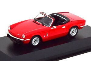 ~j`vX 1/43 gCAt Xsbgt@CA MK4 [hX^[ 1972 bh }LV`vX RNVMinichamps 1:43 Triumph Spitfire MK4 Roadster 1972 red Maxichamps Collection