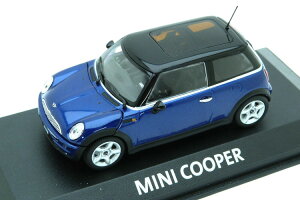 ~j`vX 1/43 ~jN[p[ R50 2001-2006 u[ ubNMinichamps 1:43 Mini Cooper R50 2001-2006 blue black