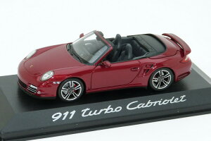 ~j`vX 1/43 |VF 911 J JuI 997/2 2010-2012 bhMinichamps 1:43 Porsche 911 Carrera Cabriolet 997/2 2010-2012 red