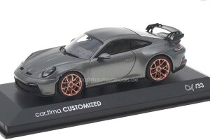 ~j`vX 1/43 |VF 911 (992) GT3 O[ Lv 33Minichamps 1:43 Porsche 911 (992) GT3 Achatgrau/Rad cuprum Limited Edition 33