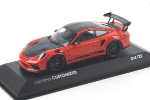 ~j`vX 1/43 |VF 911 (991 2) GT3 RS o IW 22Minichamps 1:43 Porsche 911 (991 2) GT3 RS Lava orange/Rad schwarz Limited Edition 22