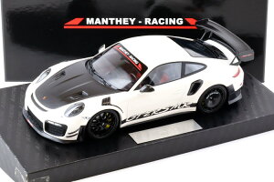 ~j`vX 1/18 |VF 911 (991.2) GT2 RS MR }V[[VO zCg/ubN 200Minichamps 1:18 Porsche 911 (991.2) GT2 RS MR Manthey Racing white / black Limitation 200 pcs.