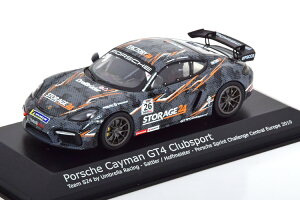 ~j`vX 1/43 |VF PC} GT4 26 |VF Xvg `W 2019 Sattler/Hoffmeister 300 Minichamps 1:43 Porsche Cayman GT4 No 26 Porsche Sprint Challenge 2019 Sattler/Hoffmeister Limited Edition 300