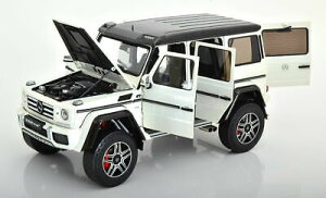 �~�j�`�����v�X 1/18 �����Z�f�X�x���c G500 4×42 �R���Z�v�g ? �z���C�g �J�� MINICHAMPS 1:18 MERCEDES-BENZ G500 4×42 CONCEPT ? WHITE
