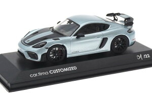 ~j`vX 1/43 |VF 718 PC} GT4 RS 982 22Minichamps 1:43 Porsche 718 Cayman GT4 RS Azzuro Thetys/Rad schwarz