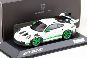 Xp[N 1/43 |VF 911 992 GT3 RS 2023 1972 J RS zCg / O[XgCvSpark 1:43 Porsche 911 GT3 RS Type 992 2023 Tribute To 1972 Carrera RS White / Green Stripes