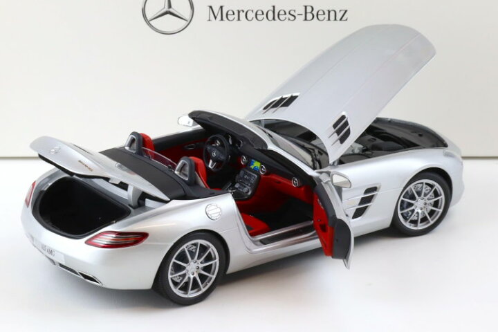 楽天市場】ミニチャンプス 1/18 メルセデスベンツ SLS AMG 