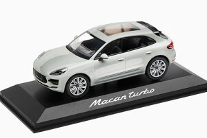 ~j`vX 1/43 |VF }J ^[{ 2018 CgO[ PORSCHE MACAN TURBO LIGHT GREY