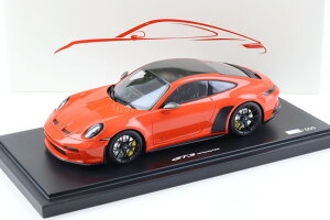 ~j`vX 1/18 |VF 911 (992) GT3 c[O 2022 IW 500Minichamps 1:18 Porsche 911 (992) GT3 Touring 2022 lava orange Limitation 500 pcs.