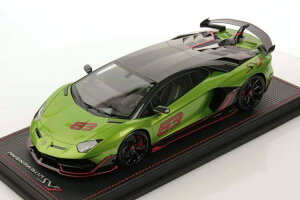 MR Collection 1/18 �����{���M�[�j �A���F���^�h�[�� SVJ �O���[�� 63�����MR Collection 1:18 Lamborghini Aventador SVJ Green Verde Selvans Limited 63 pcs