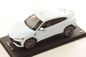 MRf 1/18 {M[j EX SE 2023 rAR TbtBIX zCg V[P[Xt 49MR-MODELS 1:18 LAMBORGHINI URUS SE 2023 BIANCO SAPPHIUS WHITE WITH SHOWCASE LIMITED 49 pcs