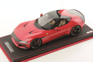 MR-���f�� 1/18 �t�F���[�� 12CILINDRI �N�[�y V12 830cv 2024 �P�[�X�t ���b�\ �X�N�[�f���A ���b�h 99�����MR-MODELS 1:18 FERRARI 12CILINDRI COUPE V12 830cv 2024 ROSSO SCUDERIA RED LIMITED 99 pcs