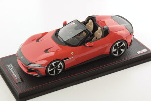 MR-���f�� 1/18 �t�F���[�� 12CILINDRI �X�p�C�_�[ V12 830cv 2024 �P�[�X�t ���b�\ �f�B�[�m ���b�h 49�����MR-MODELS 1:18 FERRARI 12CILINDRI SPIDER V12 830cv 2024 ROSSO DINO RED LIMITED 49 pcs