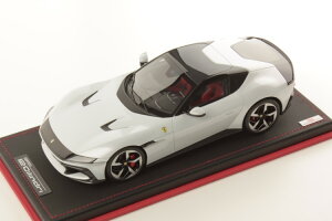 MR-���f�� 1/18 �t�F���[�� 12CILINDRI �N�[�y V12 830cv 2024 �P�[�X�t �r�A���R �A���e�B�R �z���C�g���^���b�N 49�����MR-MODELS 1:18 FERRARI 12CILINDRI COUPE V12 830cv 2024 BIANCO ARTICO WHITE METALLIC LIMITED 49 pcs