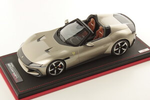 MR���f�� 1/18 �t�F���[�� 12�`�����h�� �X�p�C�_�[ V12 830cv 2024 �O���[�W�I �C���O���b�h ���C�g�O���[���^���b�N 49�����MR-MODELS 1:18 FERRARI 12CILINDRI SPIDER V12 830cv 2024 GRIGIO INGRID LIGHT GREY METALLIC